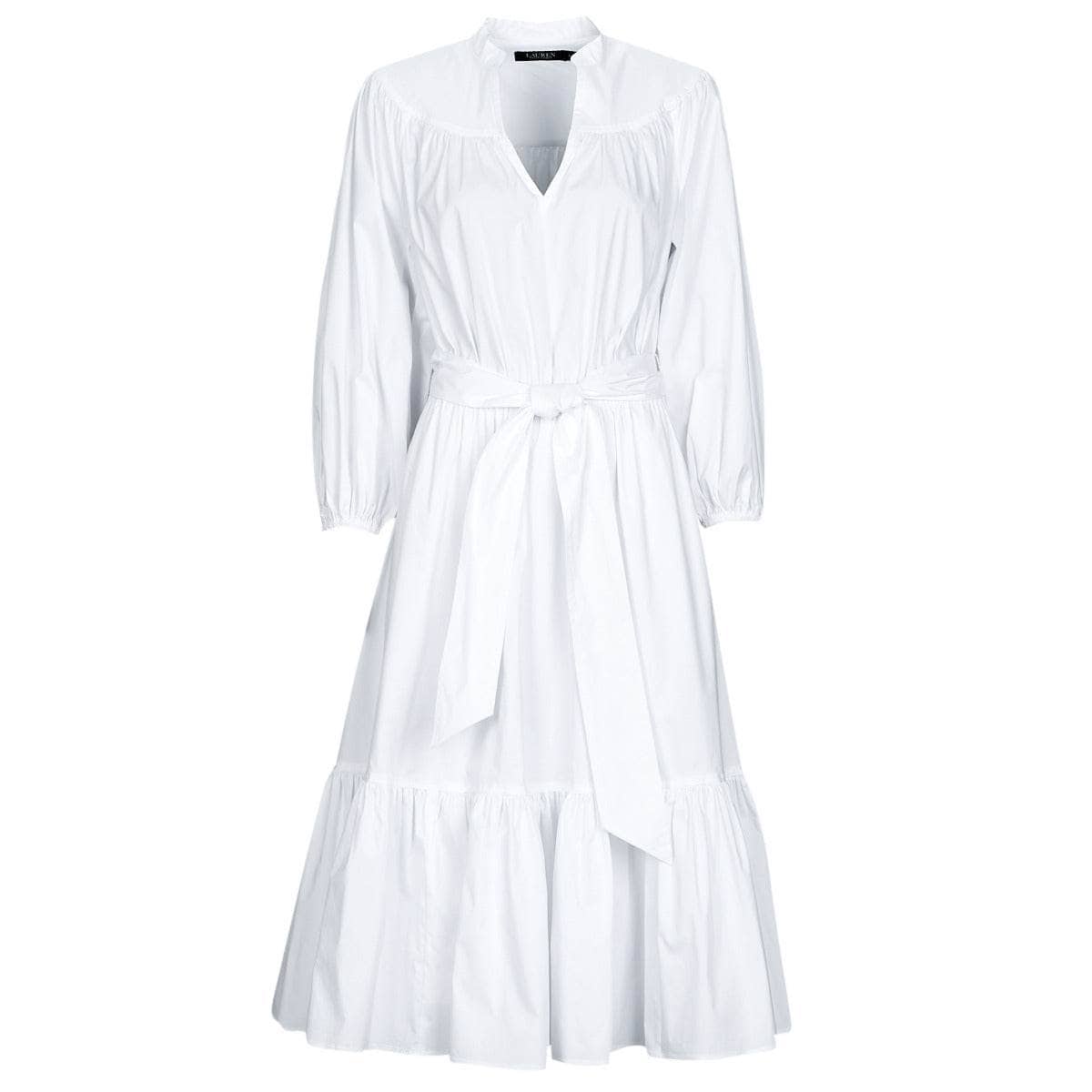 Abito lungo Donna Lauren Ralph Lauren VRATESKA Bianco