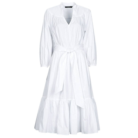 Abito lungo Donna Lauren Ralph Lauren VRATESKA Bianco