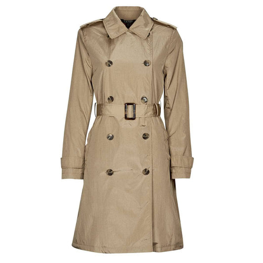 Trench Donna Lauren Ralph Lauren DB PKB TRNCH-UNLINED-COAT Beige
