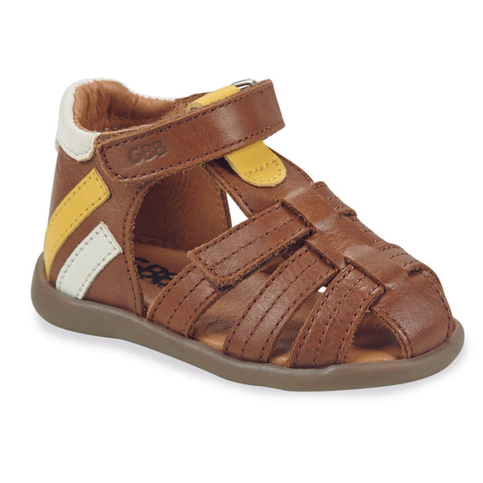Sandali bambini ragazzo GBB ALEXO Marrone