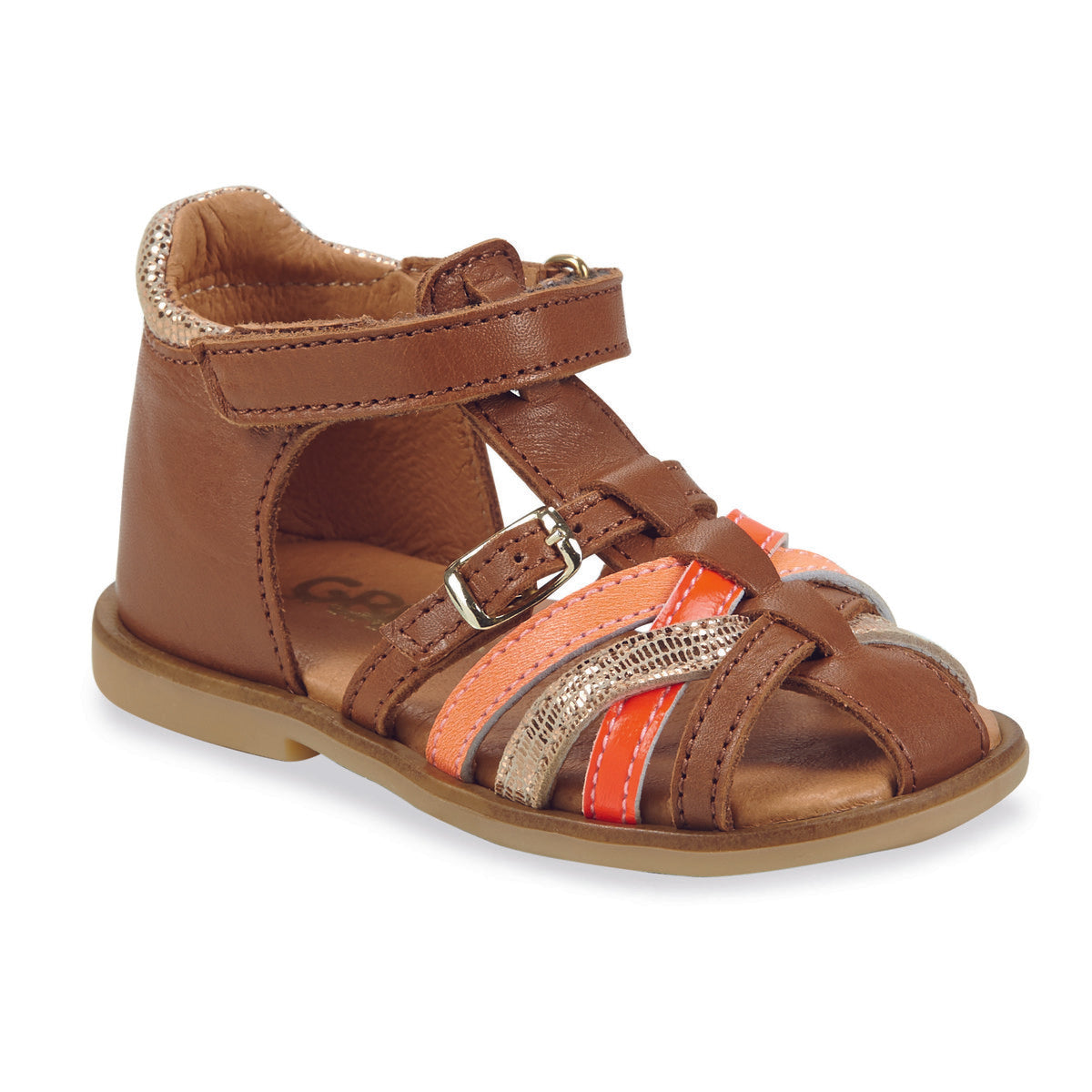 Sandali bambini ragazza GBB KLOE Marrone