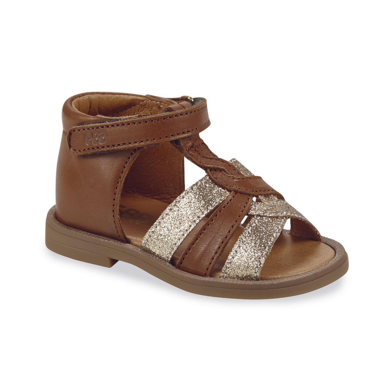 Sandali bambini ragazza GBB OLENA Marrone