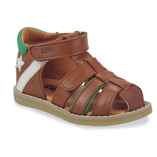 Sandali bambini ragazzo GBB MARTINO Marrone