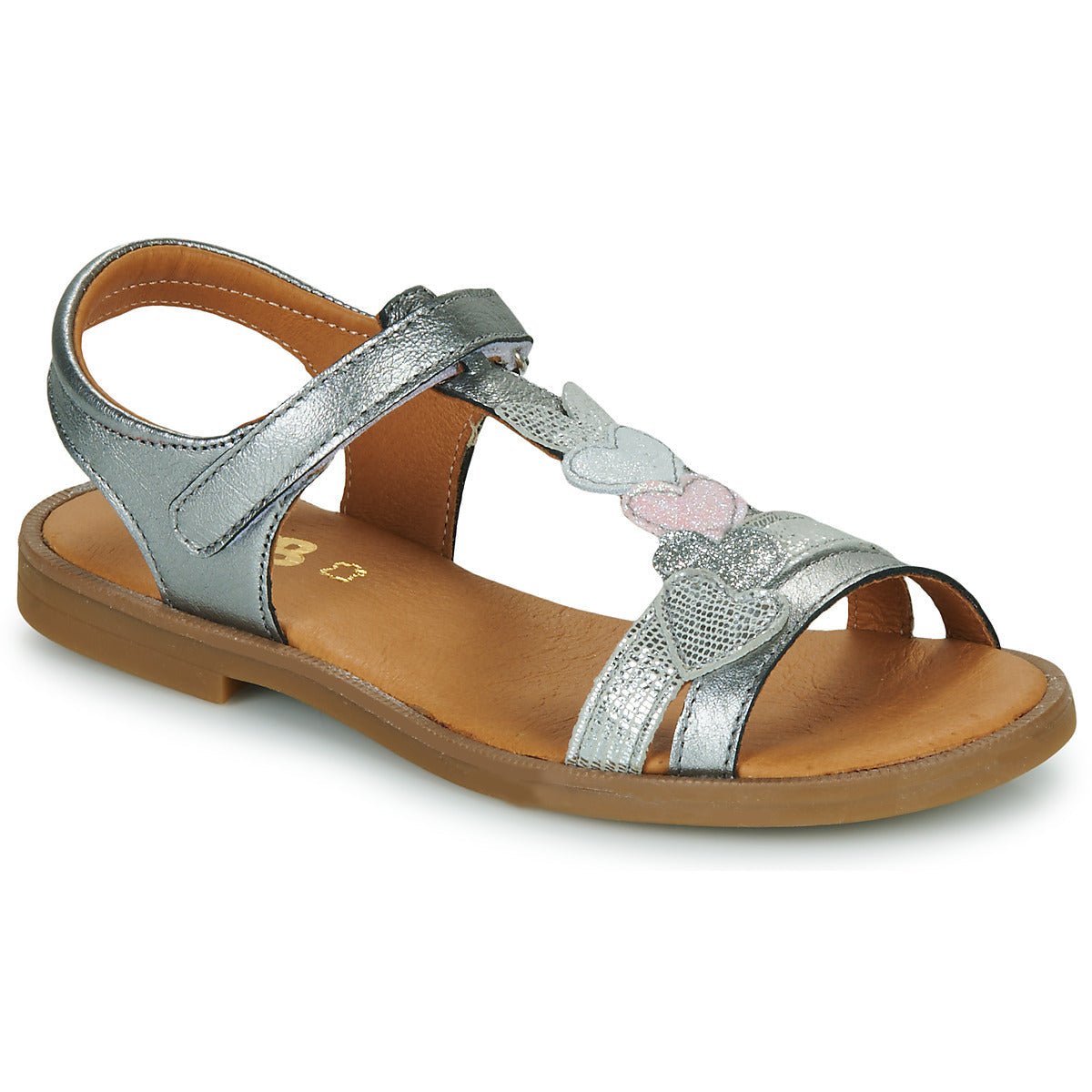 Sandali bambini ragazza GBB MAISIE Argento