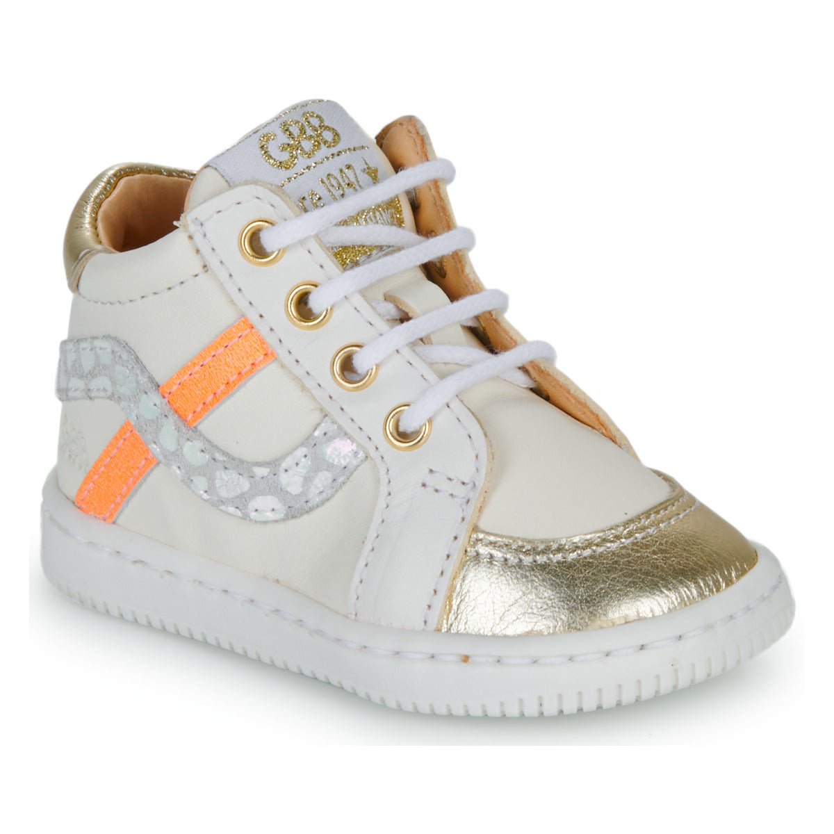 Scarpe bambini ragazzo GBB  FLYNN  Bianco