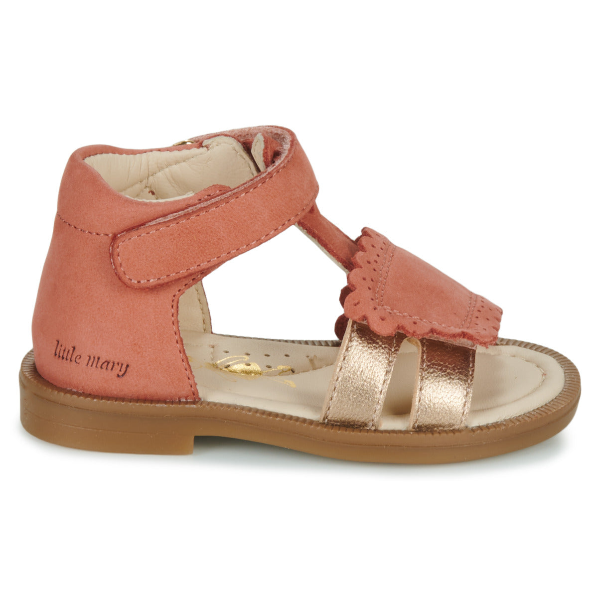 Sandali bambini ragazza Little Mary CIDONIE Rosso