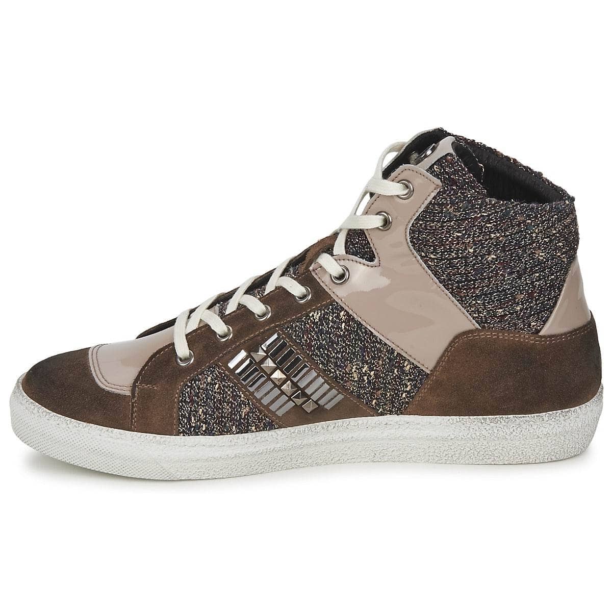 Sneakers alte Donna Janet Sport ERICMARTIN Marrone