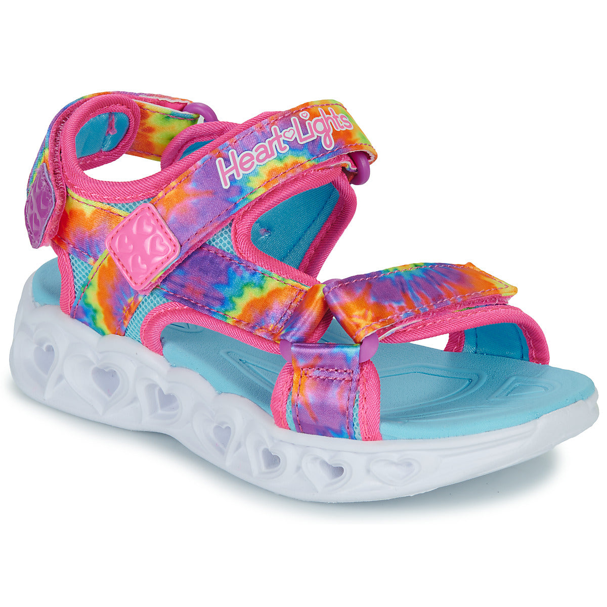 Sandali bambini ragazza Skechers  S LIGHTS HEART LIGHTS SANDAL  Rosa