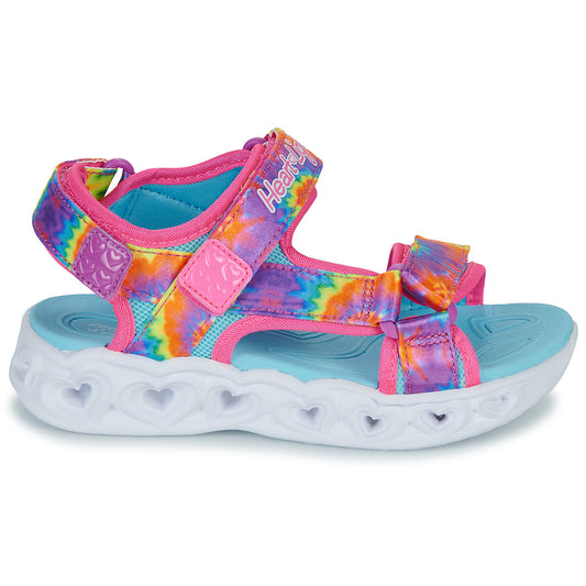 Sandali bambini ragazza Skechers  S LIGHTS HEART LIGHTS SANDAL  Rosa