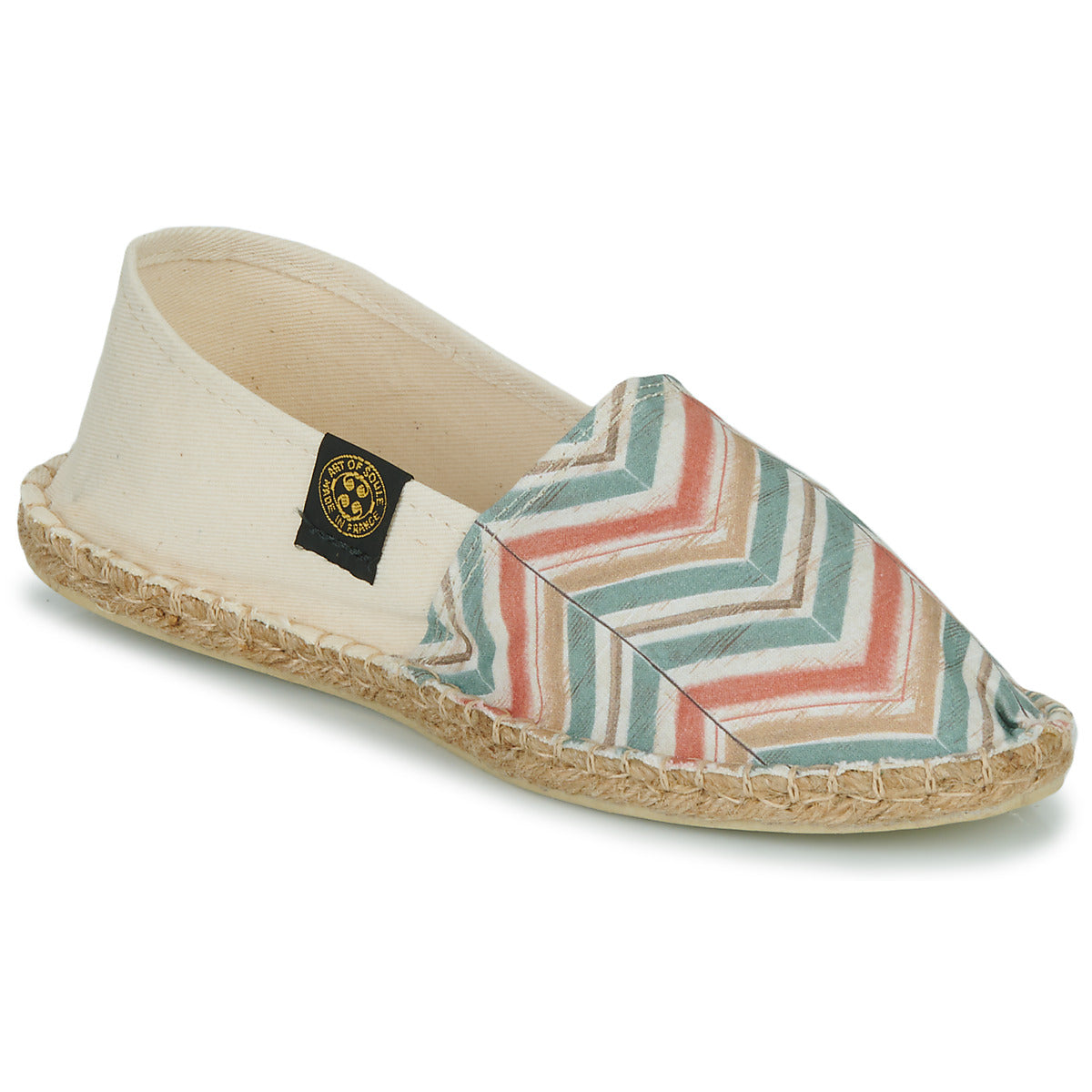 Scarpe Espadrillas Donna Art of Soule ZAG Beige