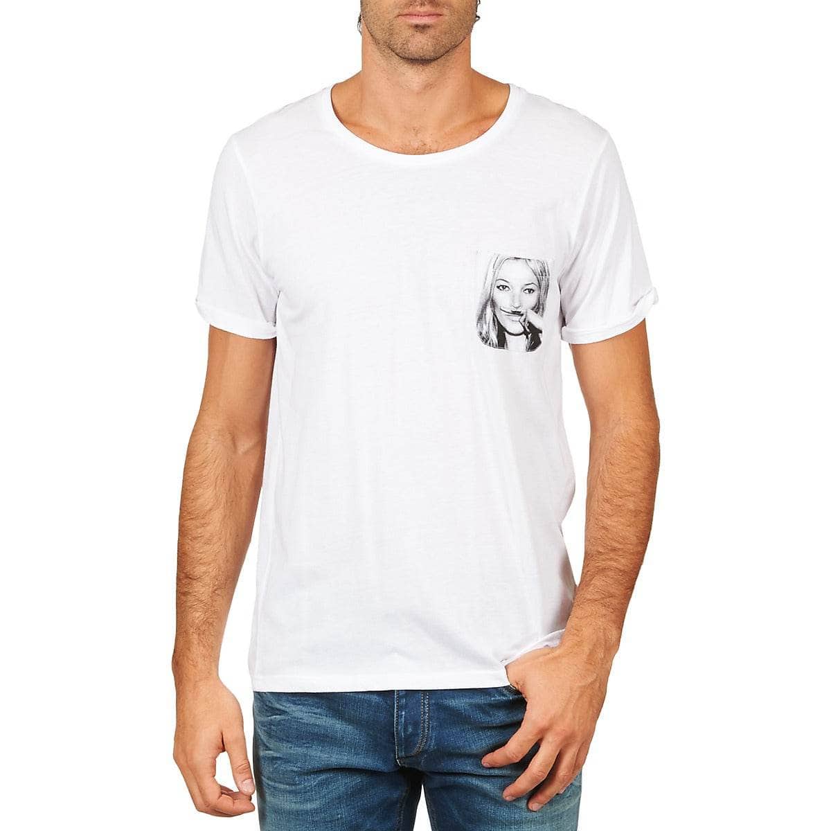 T-shirt Uomo Eleven Paris KMPOCK MEN Bianco