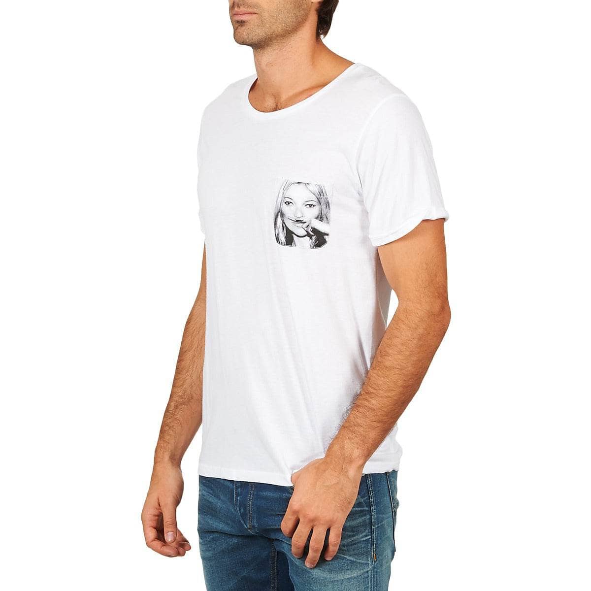 T-shirt Uomo Eleven Paris KMPOCK MEN Bianco