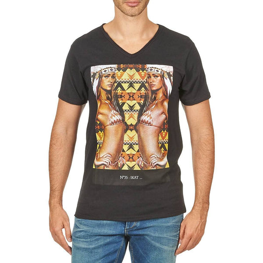 T-shirt Uomo Eleven Paris N35 M MEN Nero