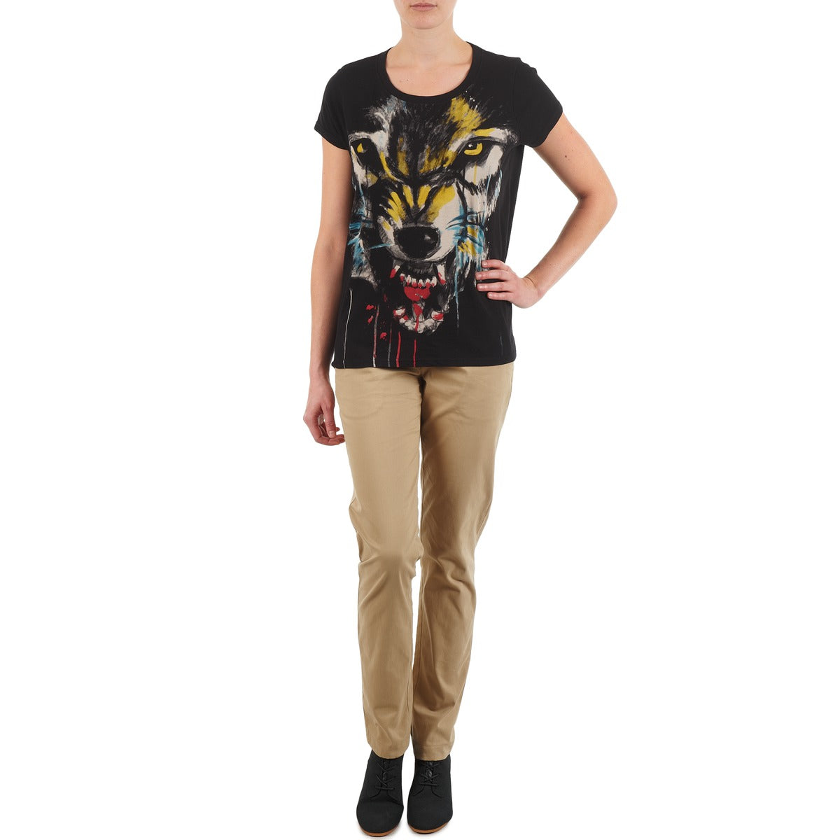 Pantalone Chino Donna Eleven Paris PANDORE WOMEN Beige