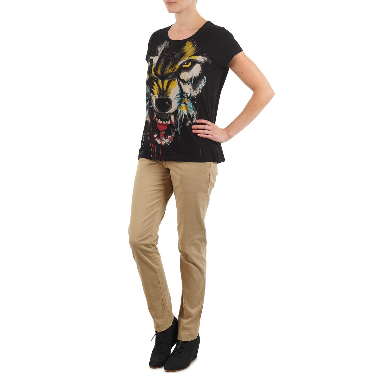 Pantalone Chino Donna Eleven Paris PANDORE WOMEN Beige