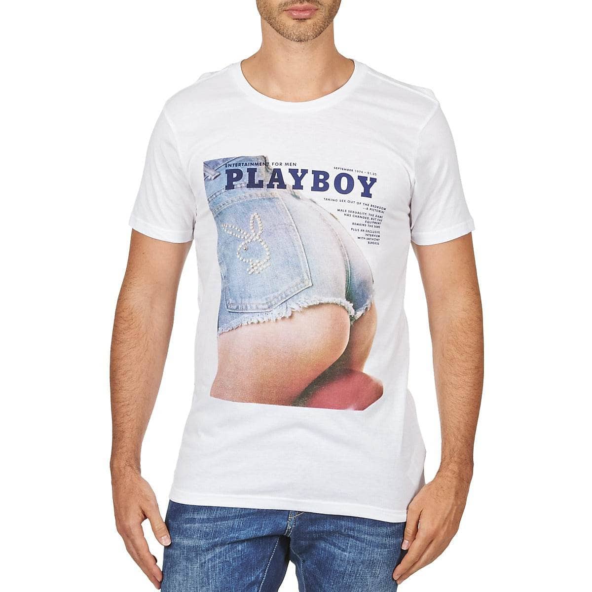 T-shirt Uomo Eleven Paris PB ASS M MEN Bianco