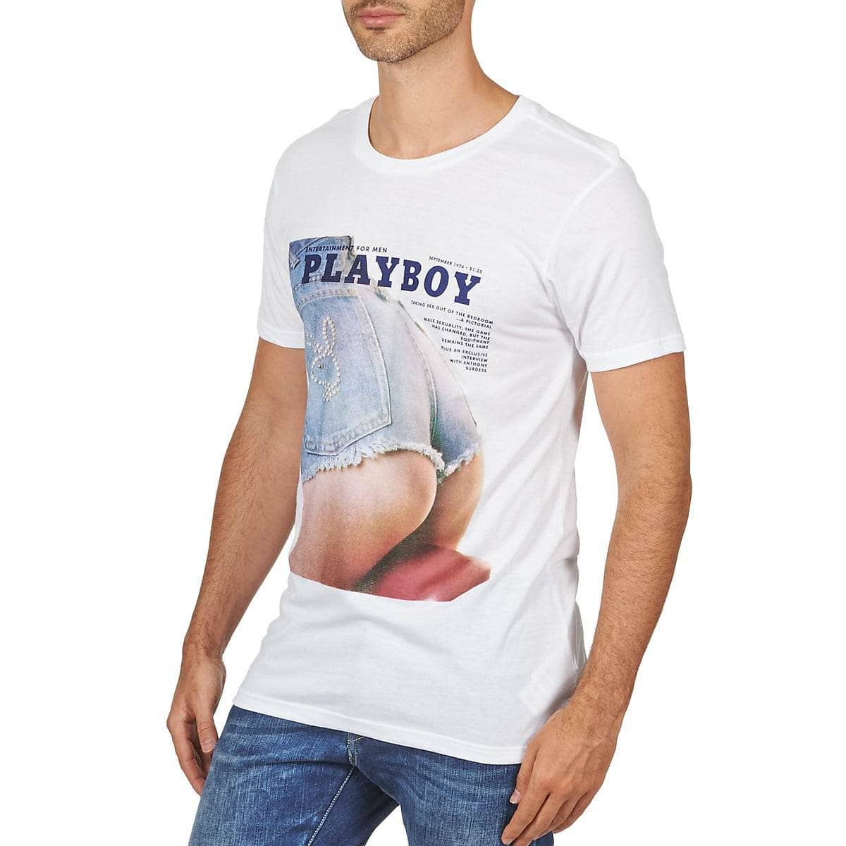 T-shirt Uomo Eleven Paris PB ASS M MEN Bianco