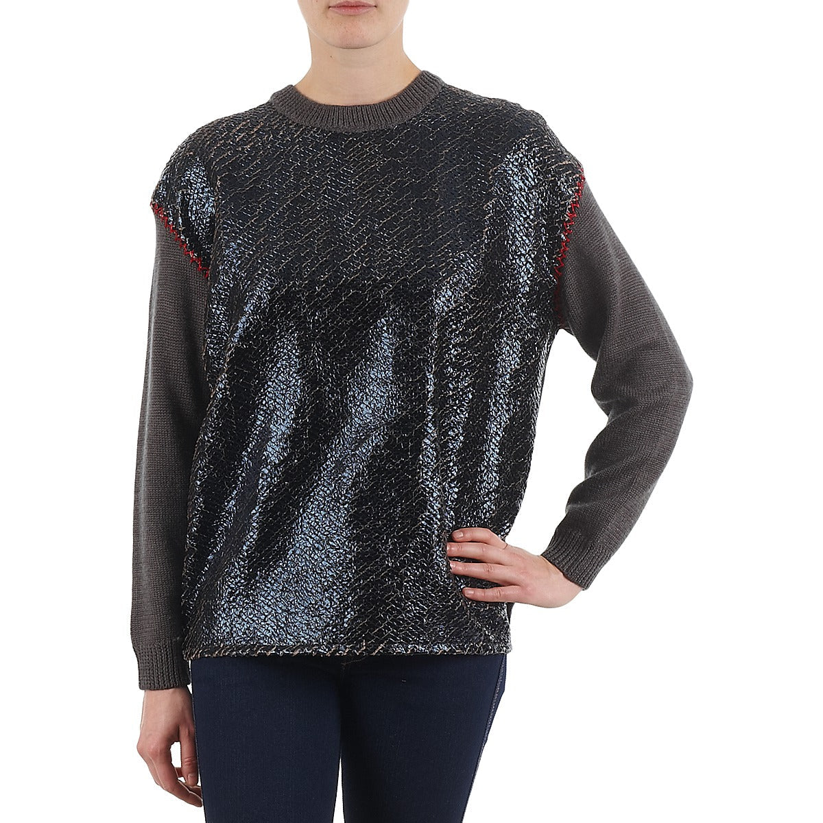 Maglione Donna Eleven Paris TWIGGY WOMEN Grigio