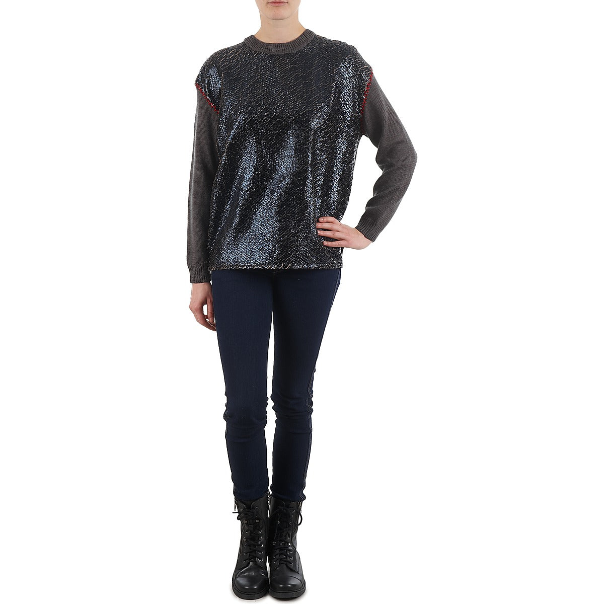 Maglione Donna Eleven Paris TWIGGY WOMEN Grigio