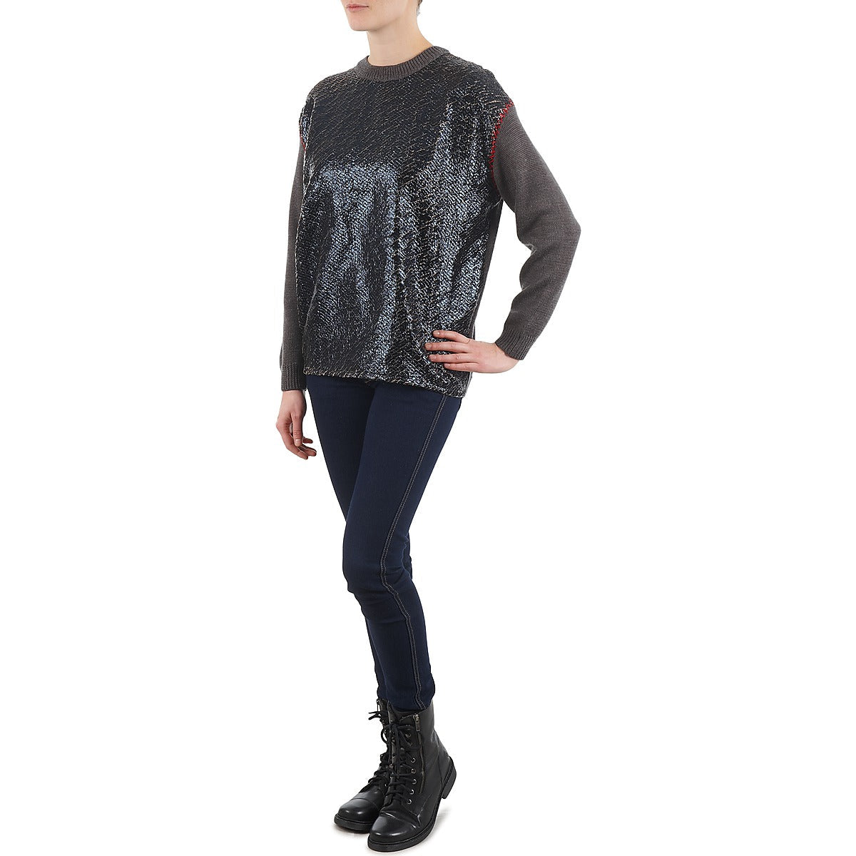 Maglione Donna Eleven Paris TWIGGY WOMEN Grigio