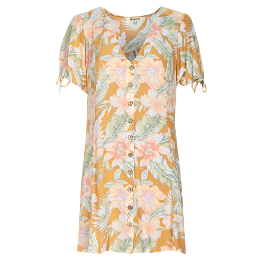 Abito corto Donna Rip Curl ALWAYS SUMMER B/T DRESS Multicolore