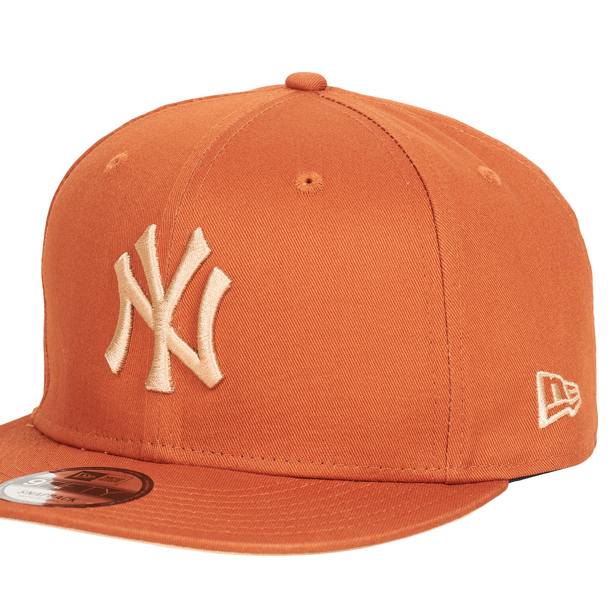 Cappellino Uomo New-Era SIDE PATCH 9FIFTY NEW YORK YANKEES Arancio