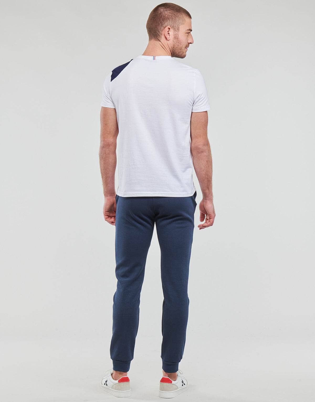 T-shirt Uomo Le Coq Sportif SAISON 1 TEE SS N°1 M Bianco