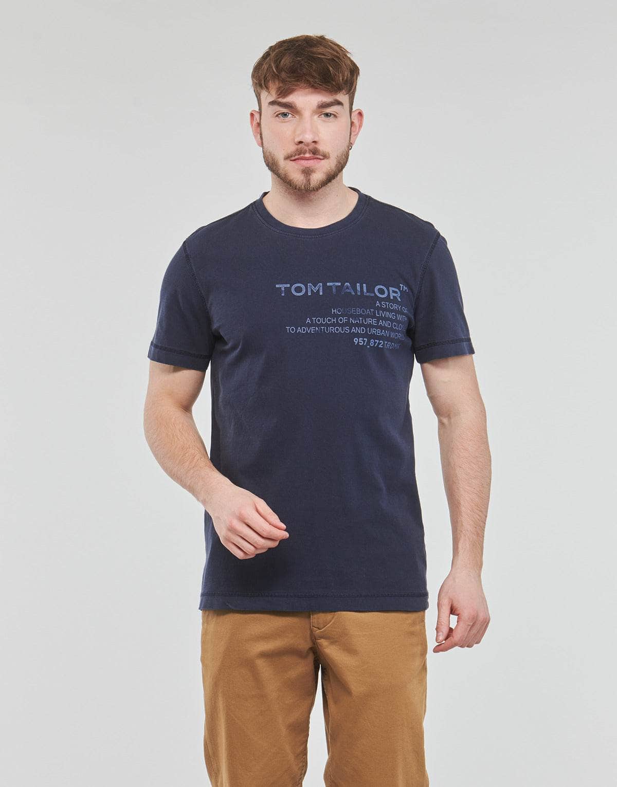 T-shirt Uomo Tom Tailor 1035638 Marine