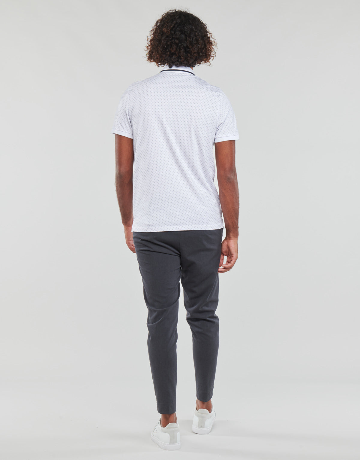 Polo Uomo Jack & Jones JPRBLABOYER Bianco