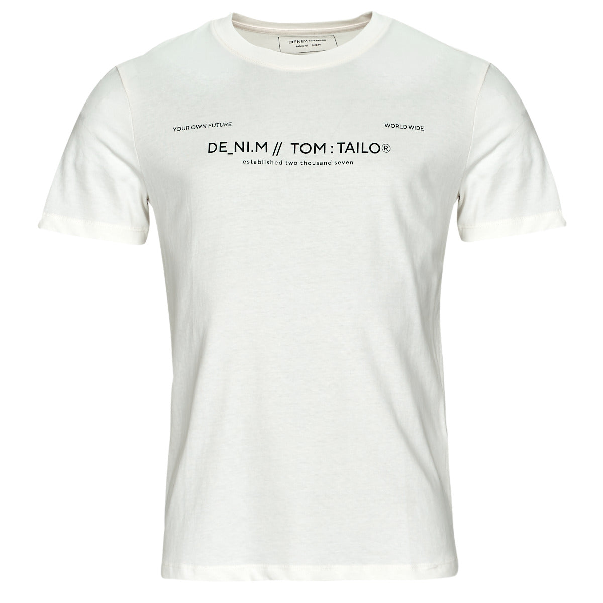 T-shirt Uomo Tom Tailor  1035581  Bianco
