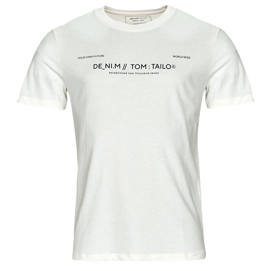 T-shirt Uomo Tom Tailor  1035581  Bianco