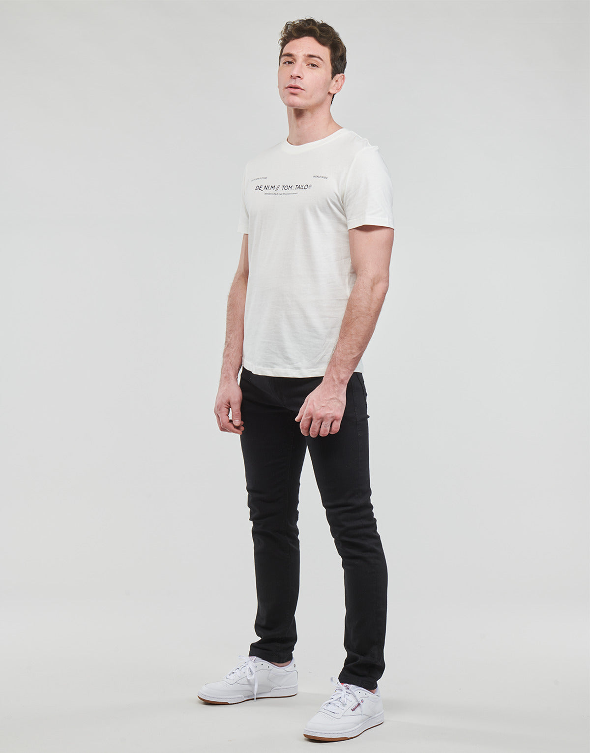 T-shirt Uomo Tom Tailor  1035581  Bianco