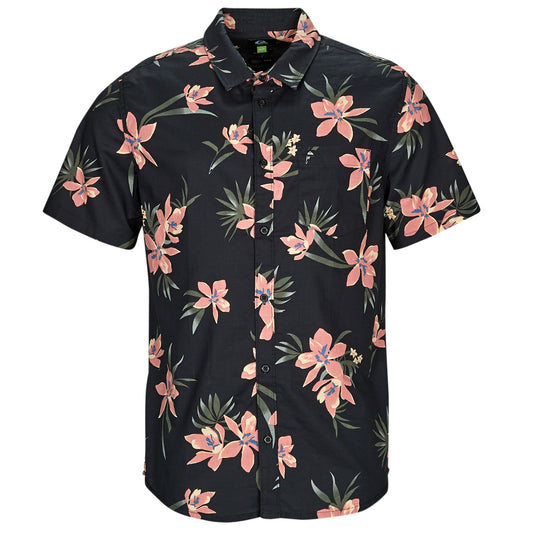 Camicia a maniche corte Uomo Quiksilver  HOLIDAZED SS  Nero