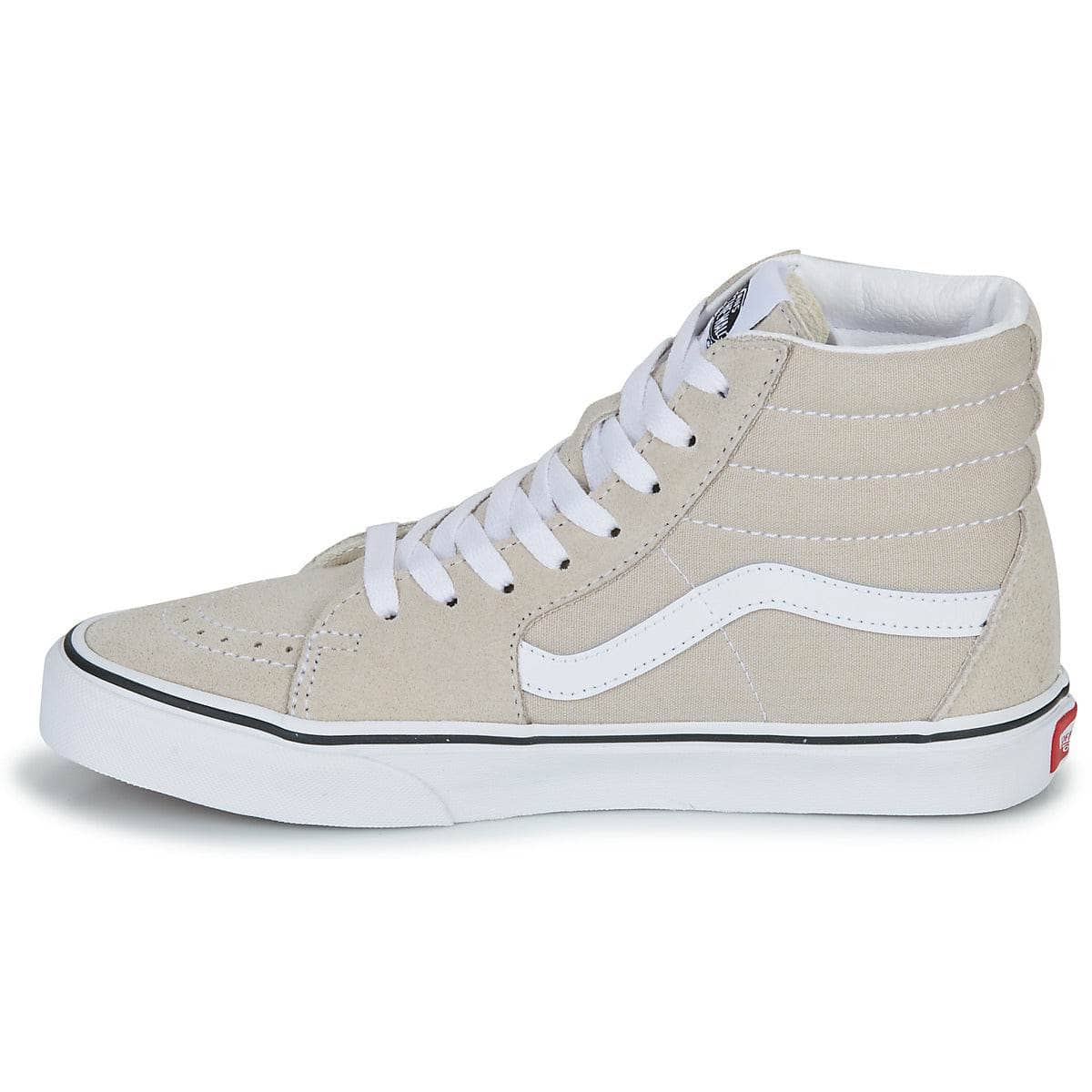 Sneakers alte Donna Vans SK8-Hi Beige