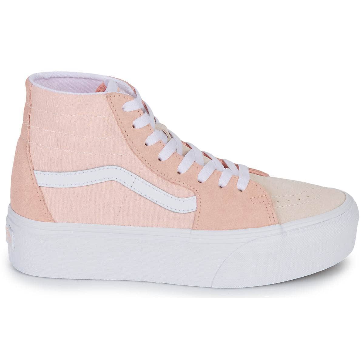 Sneakers alte Donna Vans SK8-Hi TAPERED STACKFORM Rosa