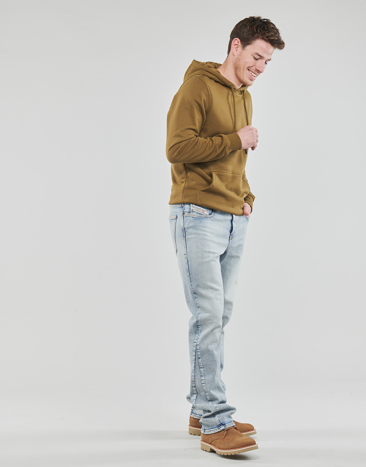 Jeans Bootcut Uomo Diesel 2021 Blu