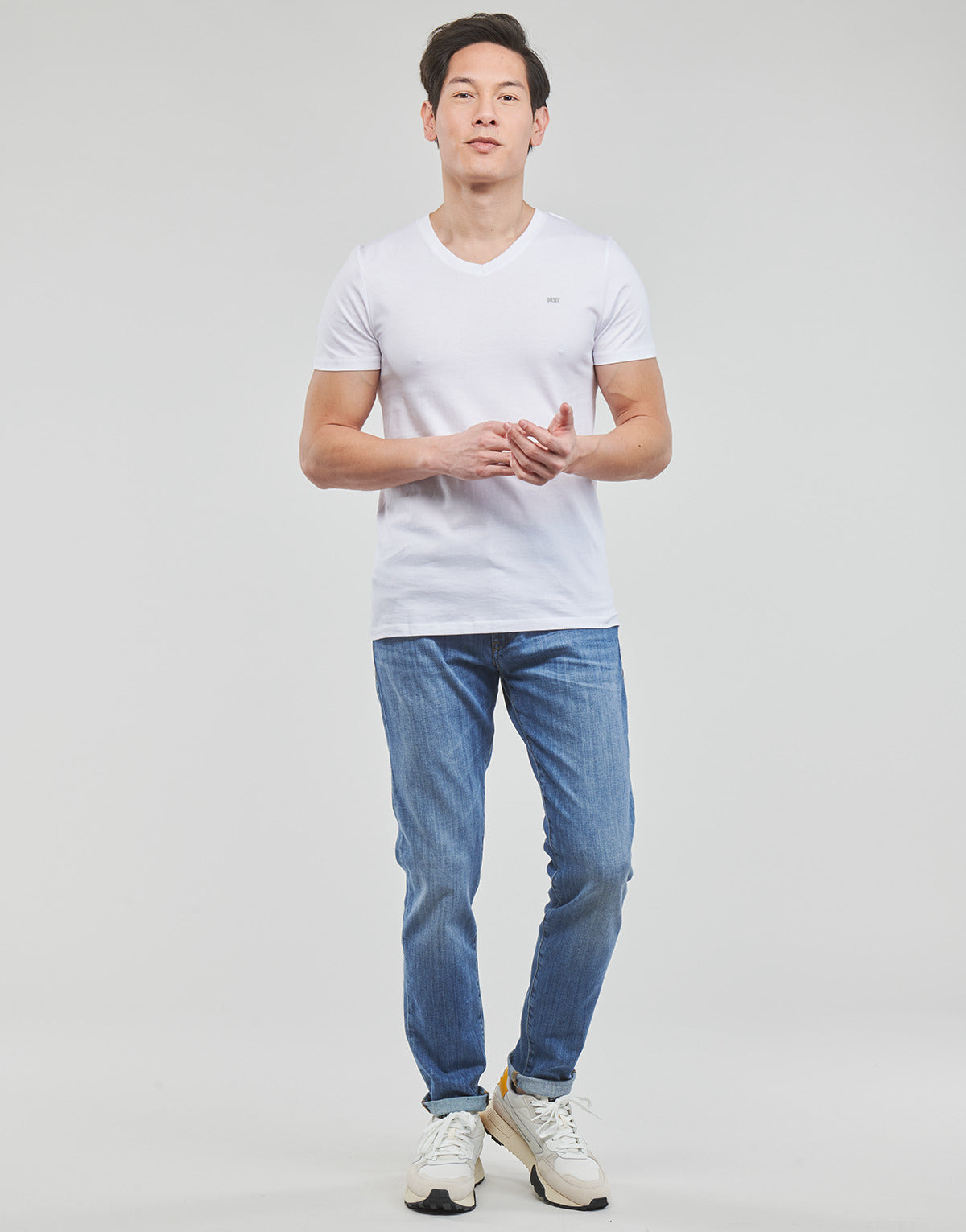 Jeans Slim Uomo Diesel 2019 D-STRUKT Blu