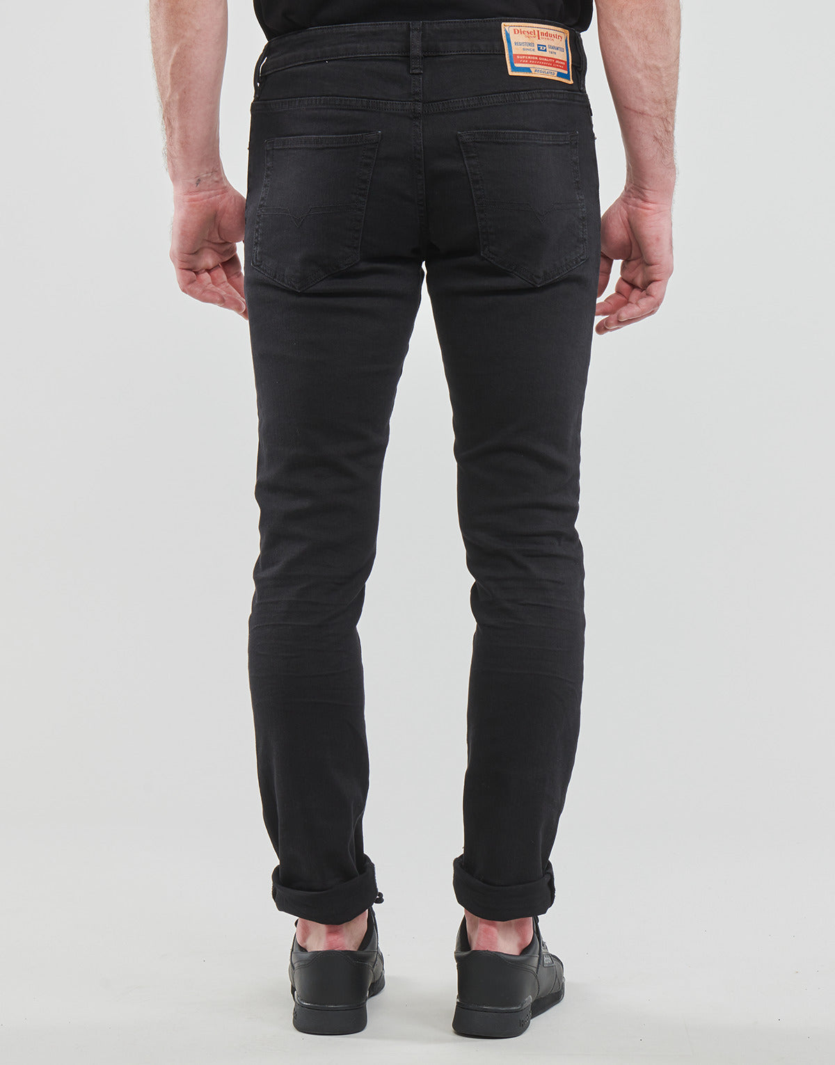 Jeans Slim Uomo Diesel D-LUSTER Nero