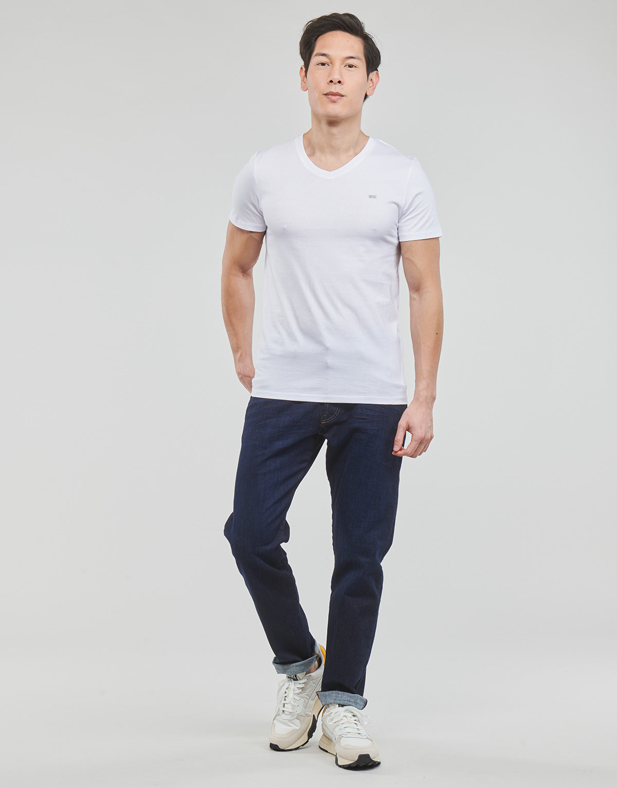 Jeans Tapered Uomo Diesel D-YENNOX Blu