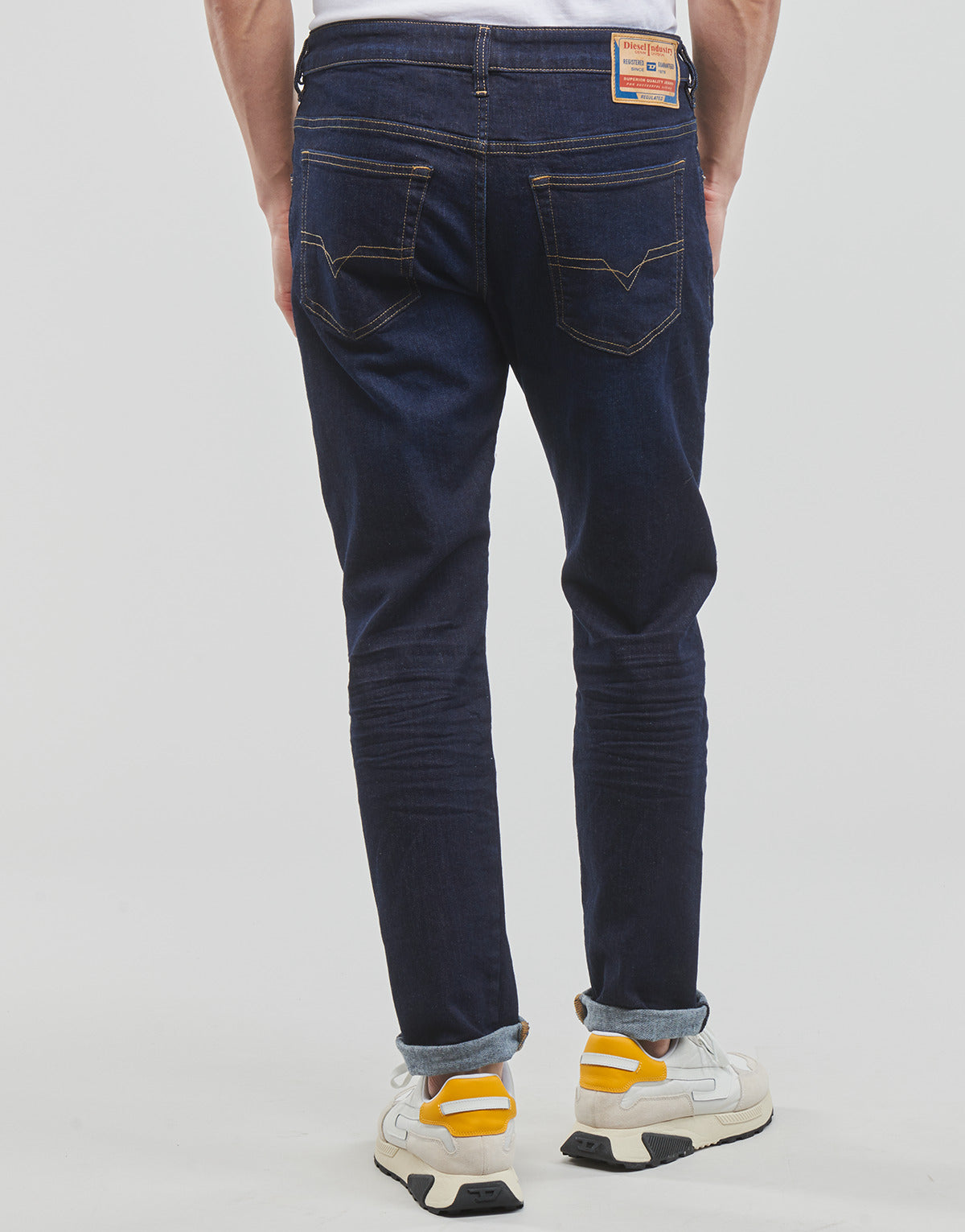 Jeans Tapered Uomo Diesel D-YENNOX Blu