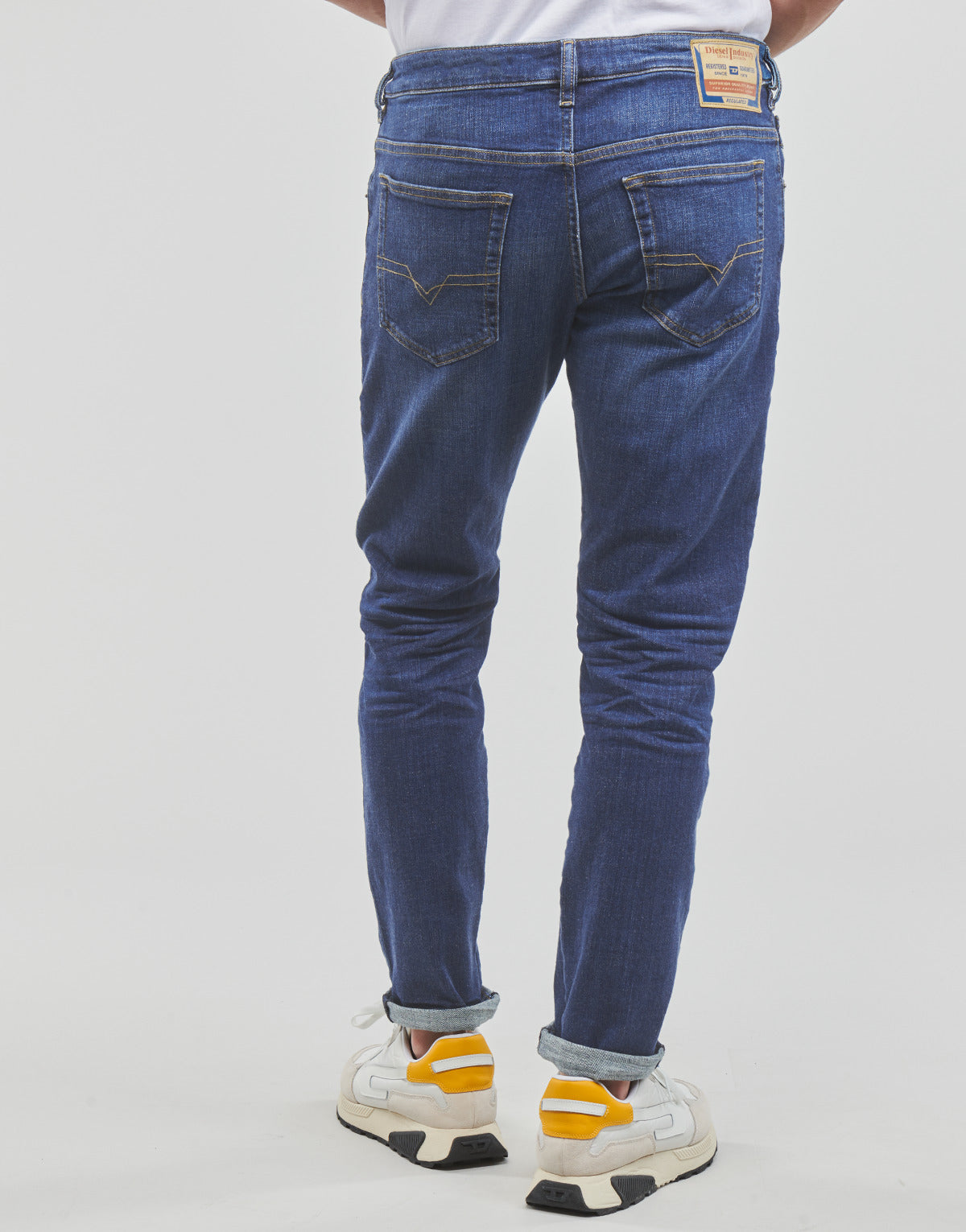 Jeans Tapered Uomo Diesel D-YENNOX Blu