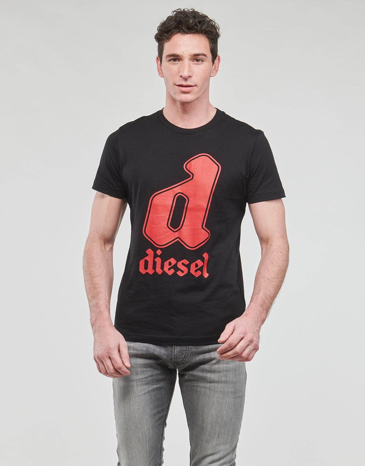 T-shirt Uomo Diesel T-DIEGOR-K54 Nero
