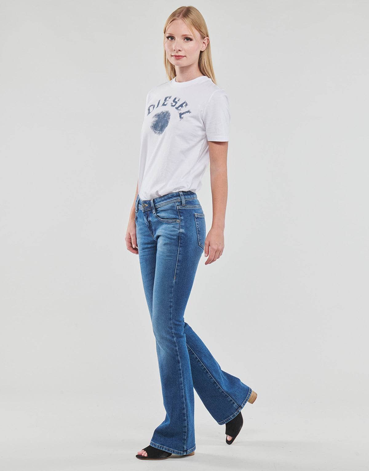 T-shirt Donna Diesel T-REG-G7 Bianco
