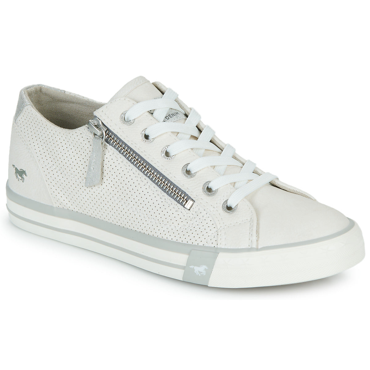 Sneakers basse Donna Mustang RADU Bianco