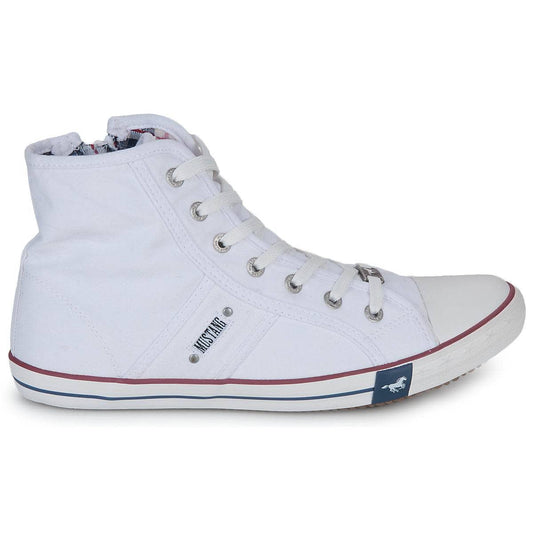 Sneakers alte Donna Mustang GALLEGO Bianco