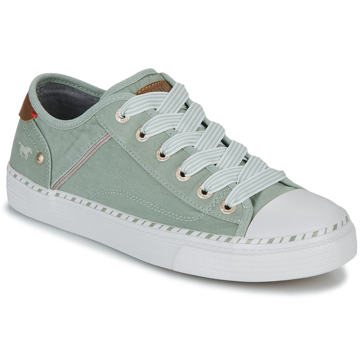 Sneakers basse Donna Mustang 1376303 Verde