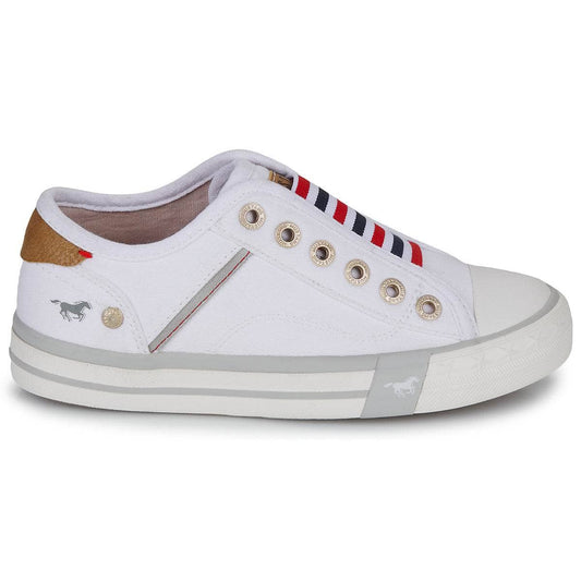 Scarpe bambini ragazza Mustang 5024402 Bianco