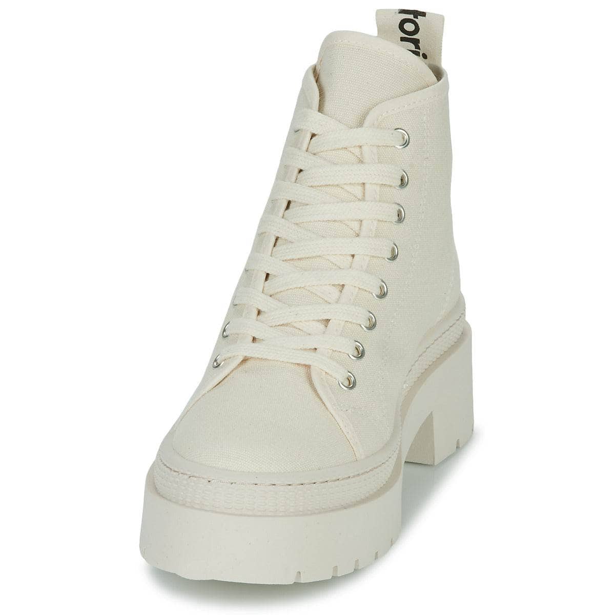 Sneakers alte Donna Victoria CIELO LONA Beige