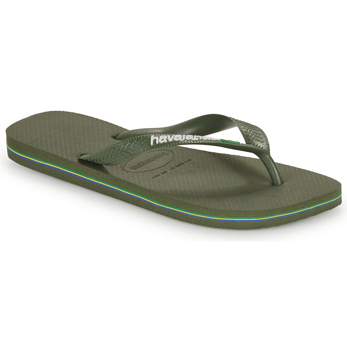Infradito Uomo Havaianas BRASIL LOGO Kaki