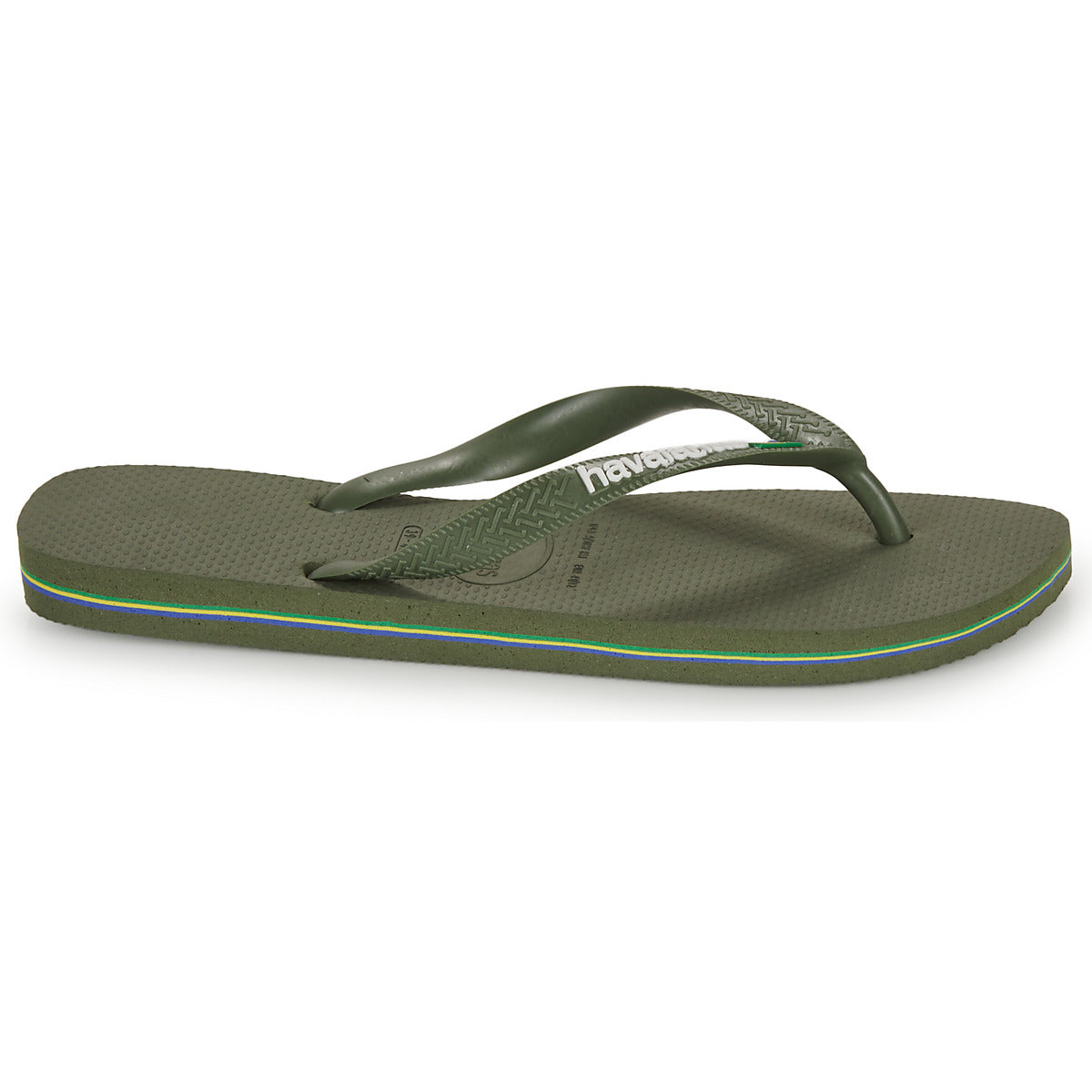 Infradito Uomo Havaianas BRASIL LOGO Kaki